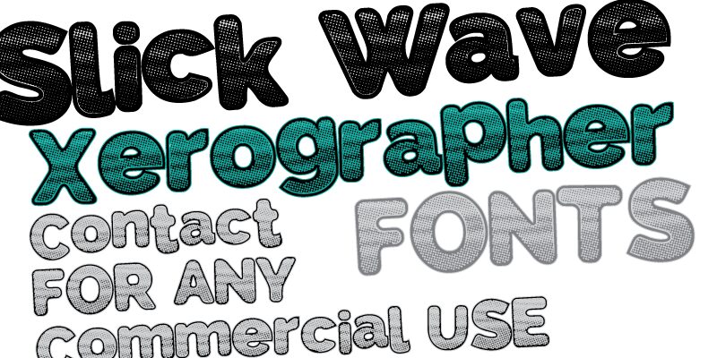 SlickWave Carattere