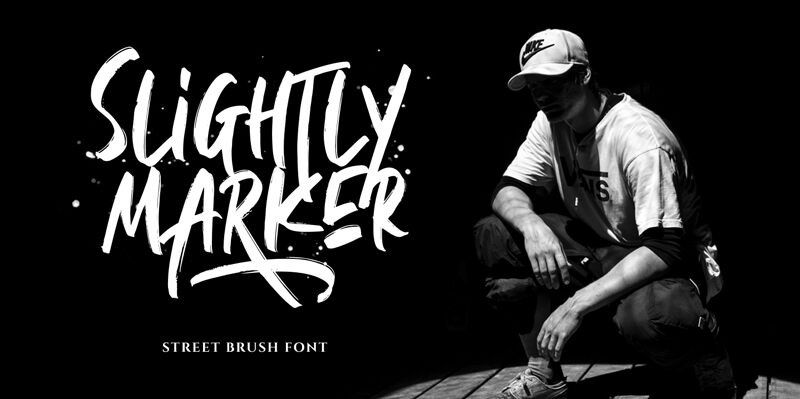 Slightly Marker Schriftart