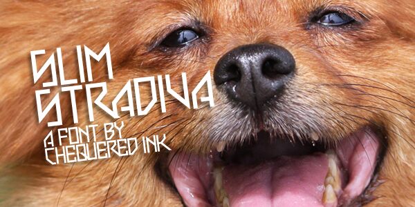 Slim Stradiva Czcionka