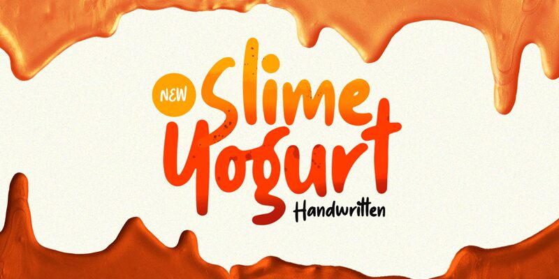Slime Yogurt Schriftart
