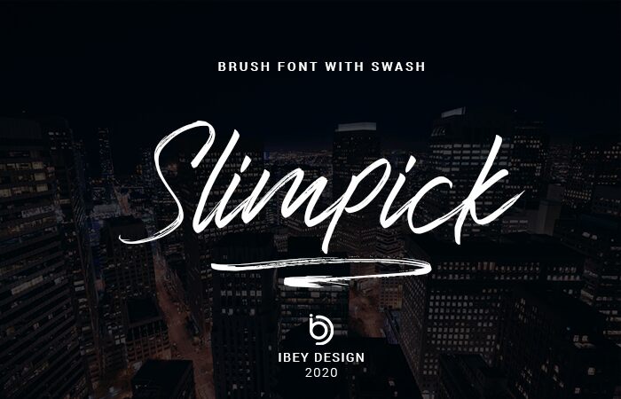 Slimpick الخط 