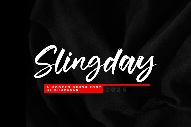 Slingday — Presentazione del carattere