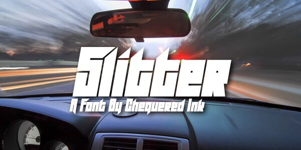 Slitter Czcionka