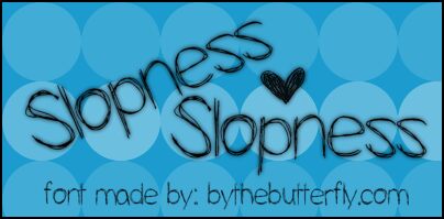 Slopness Schriftart
