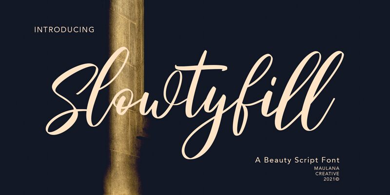 Slowtyfill Druh písma