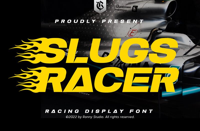 Slugs Racer Font | Fonts2u.com