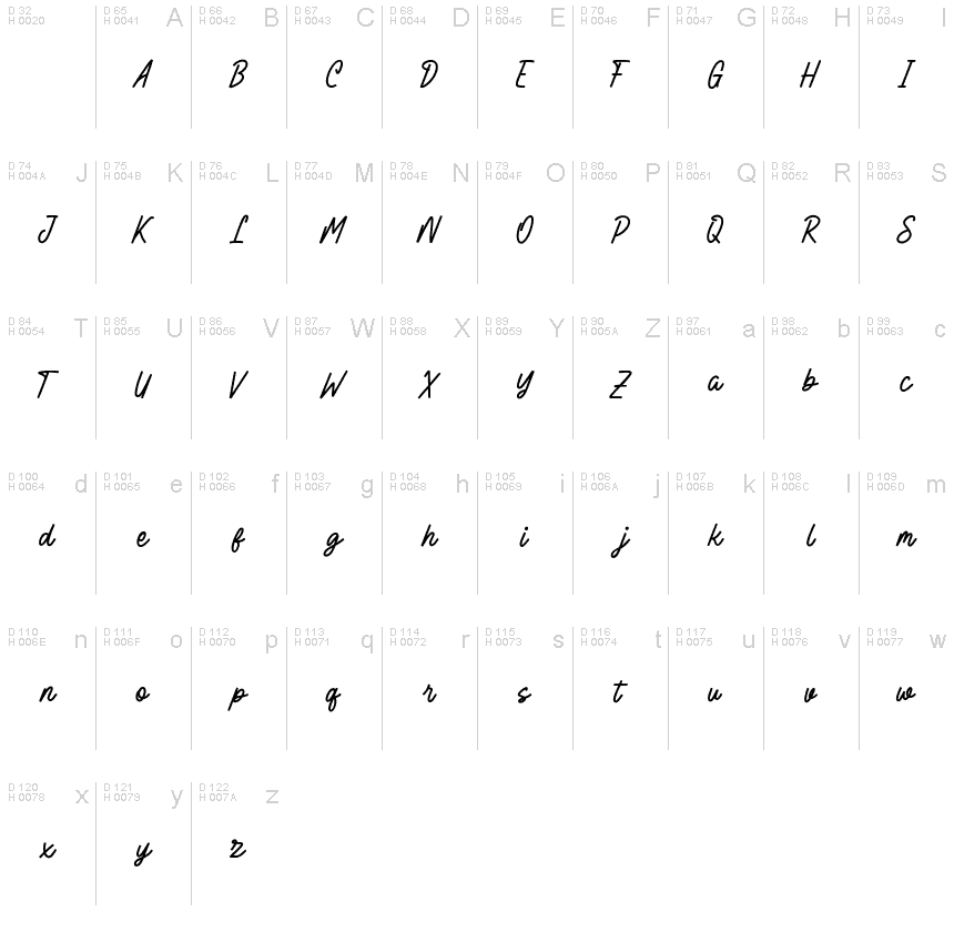 Slashty Free Font Regular font | Fonts2u.com