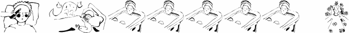 Vorschau der Schriftart Sleeeeep