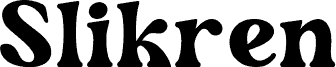 Slikren font