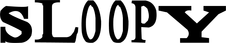 Sloopy font