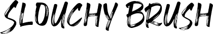 SlouchyBrush-Regular