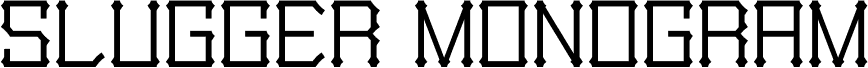 Slugger Monogram