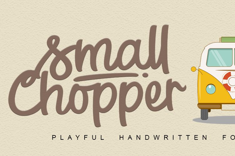 Small Chopper Schriftart