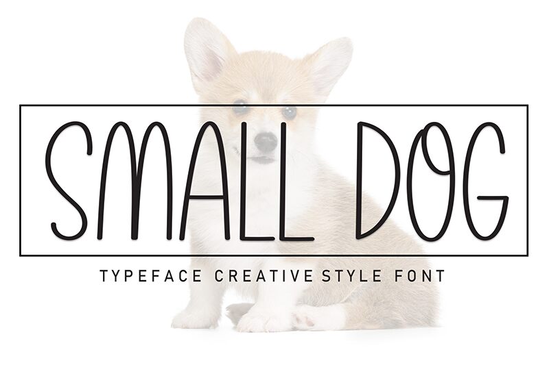 Small Dog Schriftart