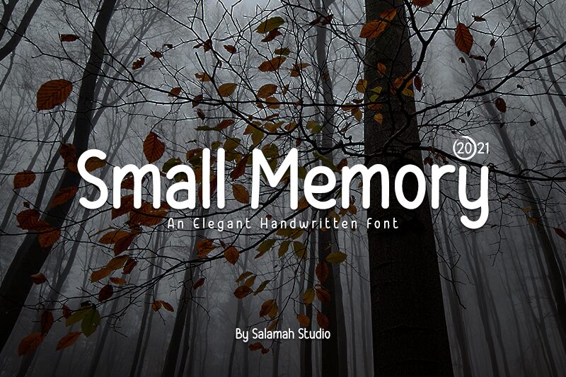 Small Memory Schriftart