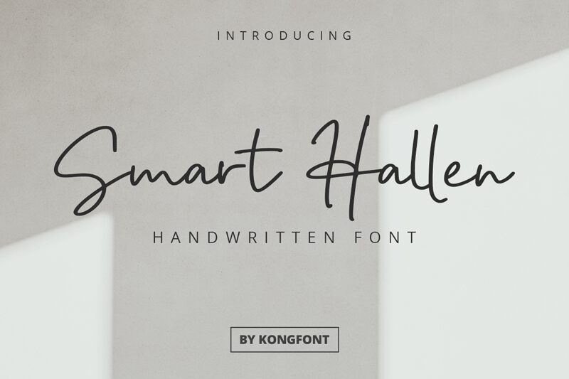 Smart Hallen الخط
