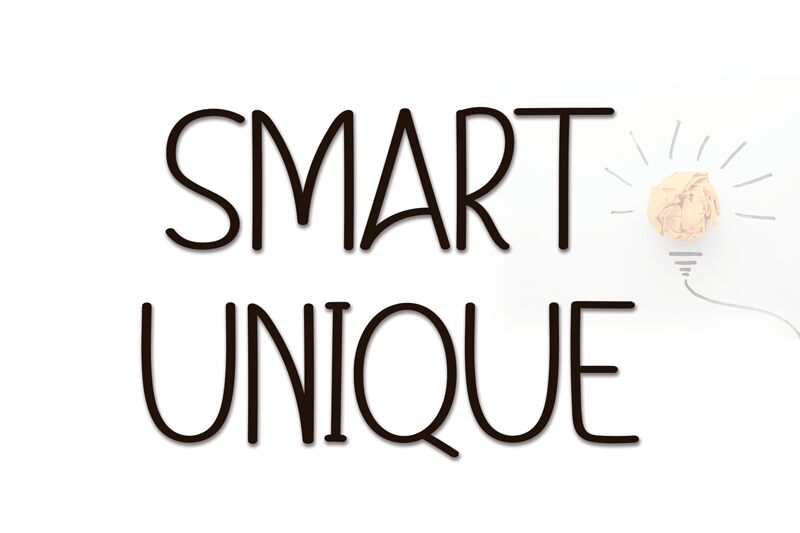 Smart Unique 字体