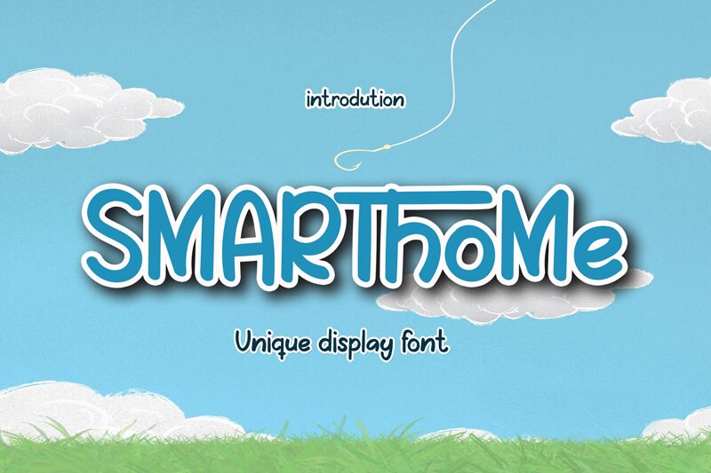SMARTh0me 字体