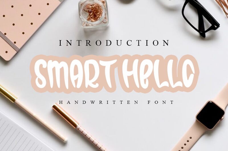 SMART HELLO Schriftart