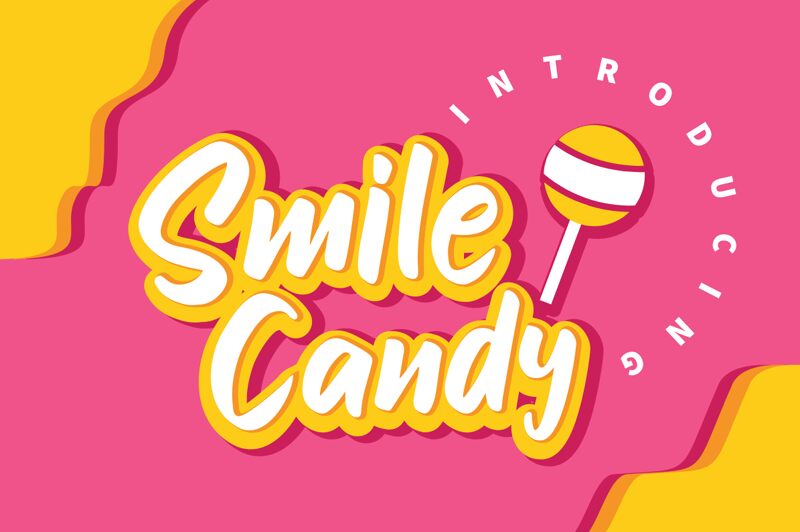 Smile Candy Czcionka