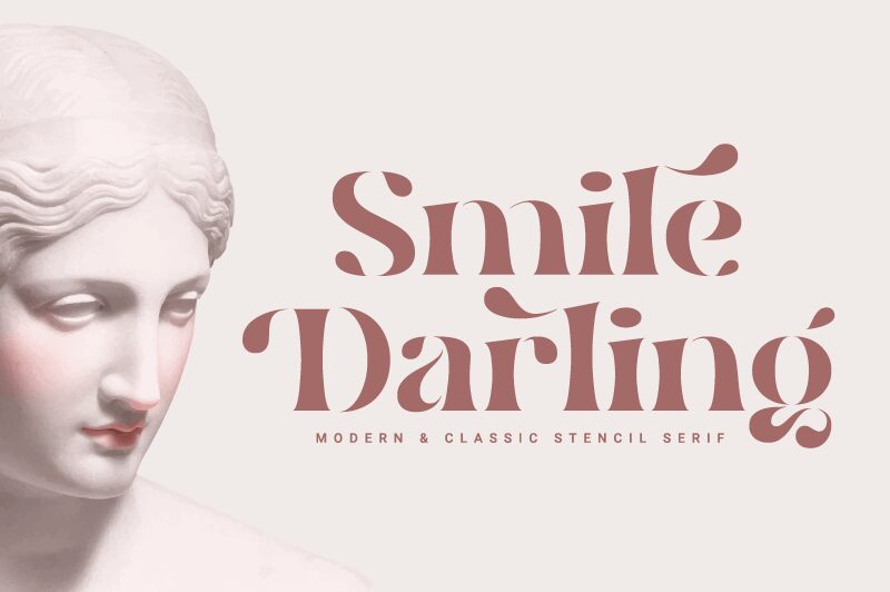 Smile Darling Schriftart