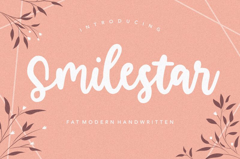 Smilestar 字体
