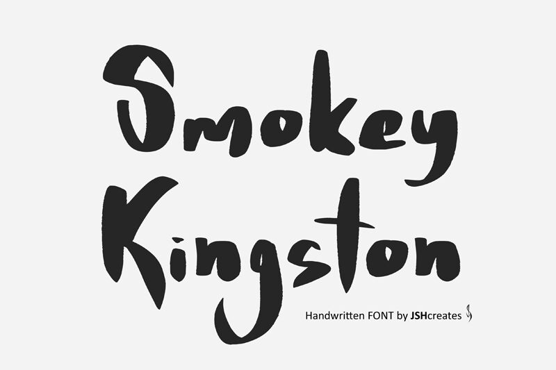 Smokey Kingston Czcionka
