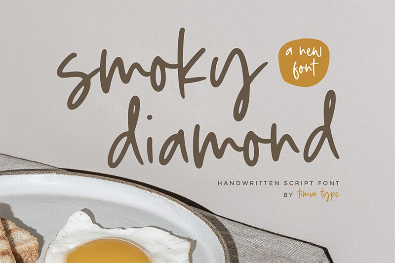 Smoky Diamond Druh písma