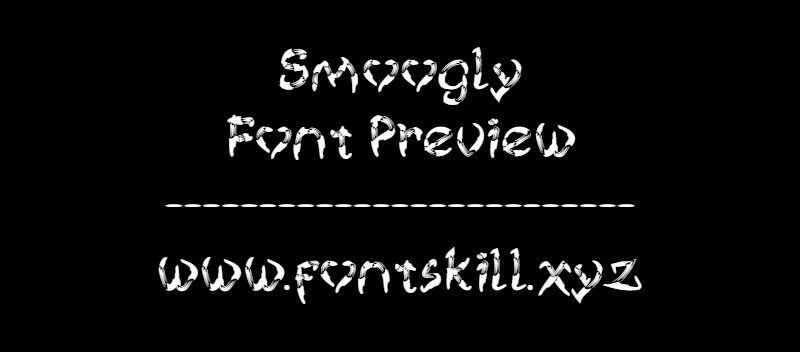Smoogly Czcionka