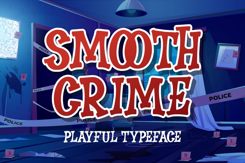 Smooth Crime Schriftart