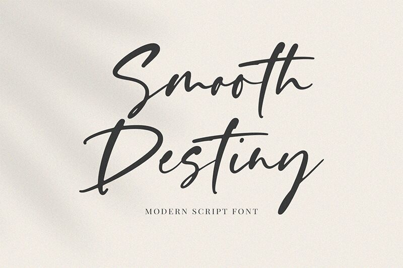 Smooth Destiny 字体