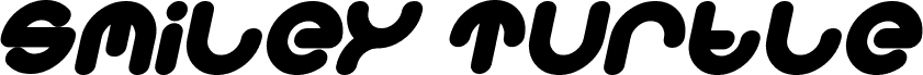 معاينة خط Smiley Turtle Bold Italic