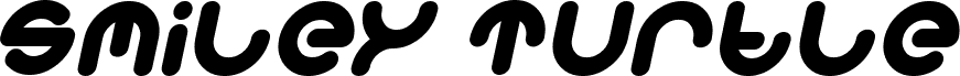 معاينة خط Smiley Turtle Italic