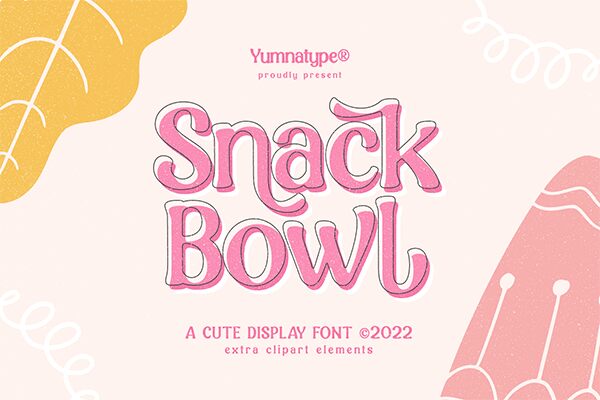 Snack Bowl Czcionka