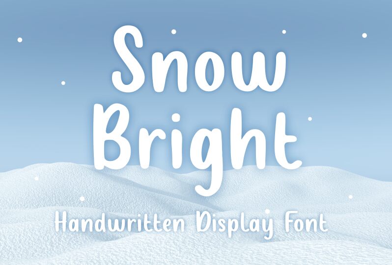 Snow Bright Czcionka