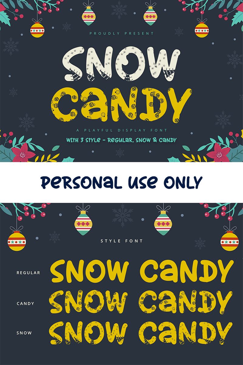 Snow Candy Carattere
