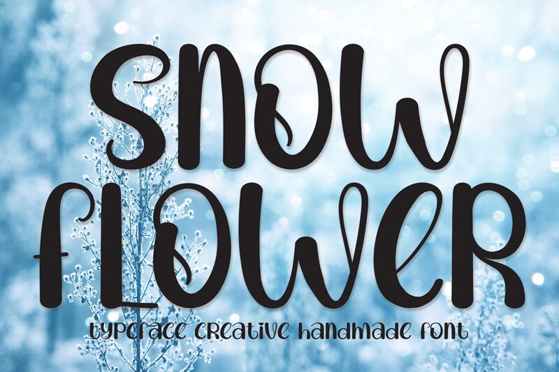 Snow Flower الخط 