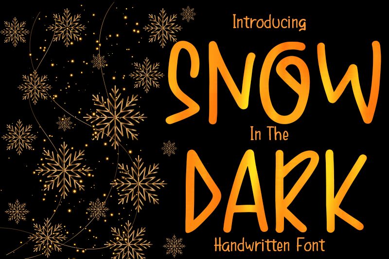 Snow In The Dark Carattere