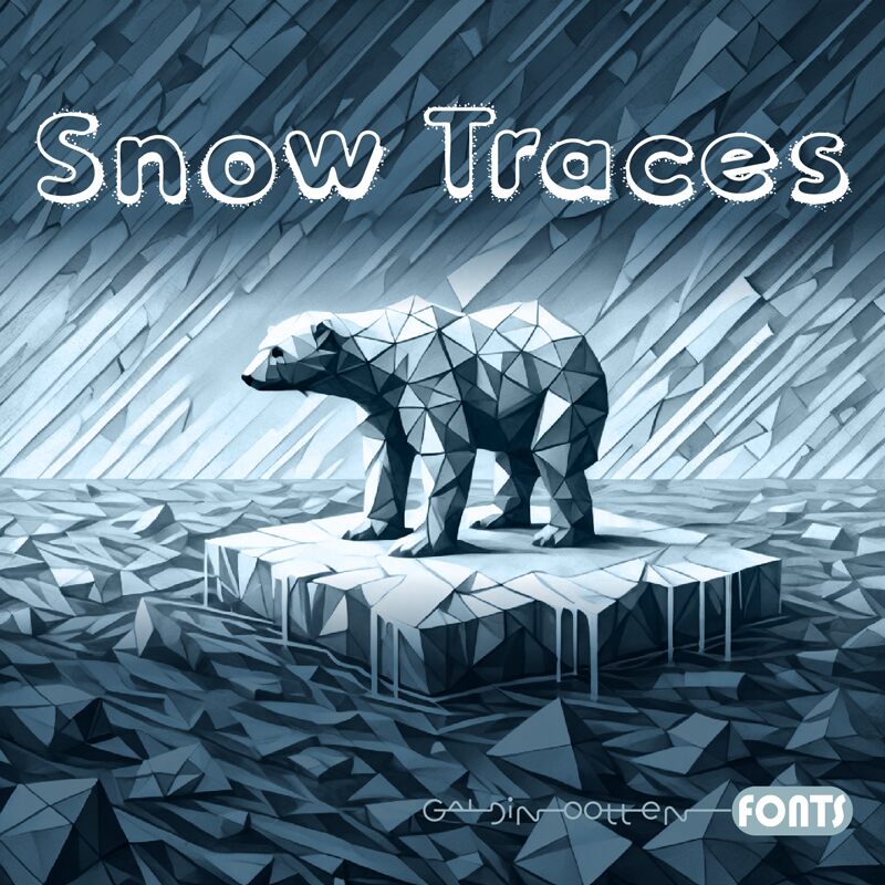 Snow Traces Czcionka