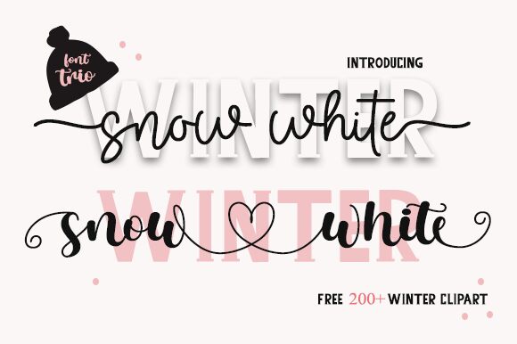 Snow White Czcionka