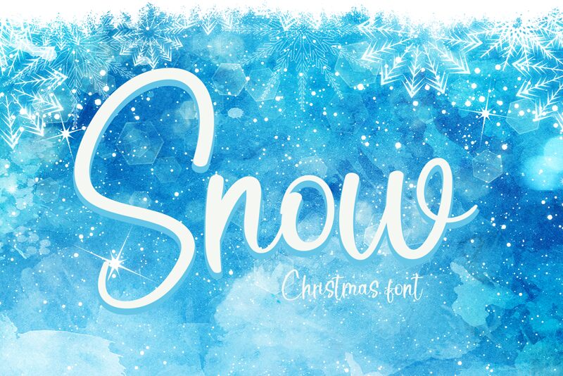 Snow font | Fonts2u.com