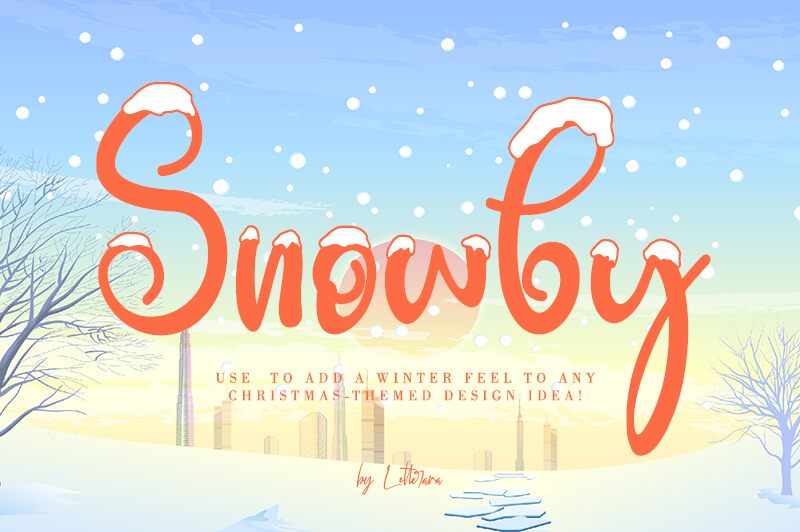 Snowby Czcionka
