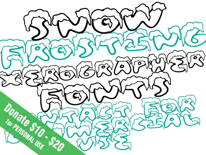 SnowFrosting Carattere