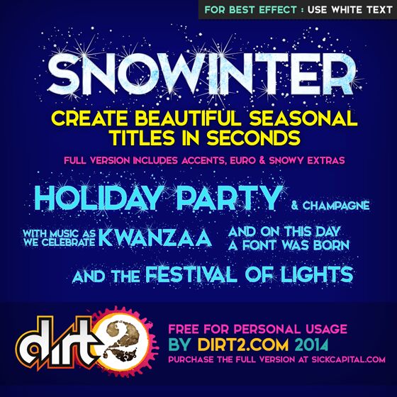 Snowinter Carattere