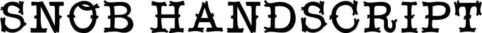 Snobhandscript