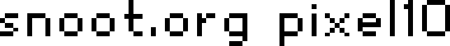 snoot.org pixel10