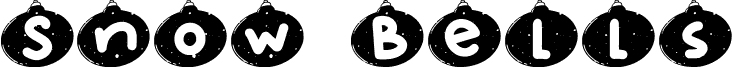Preview of the Snow Bells font