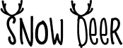 Snow Deer