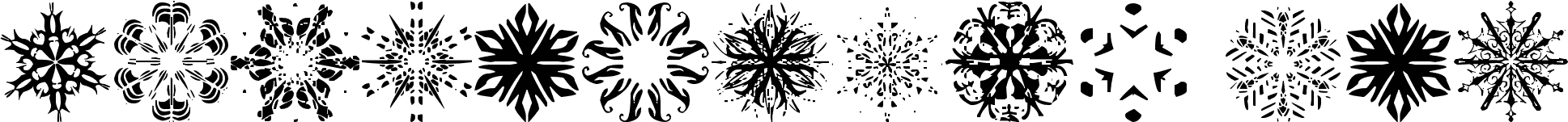 Snowflakes tfb font | Fonts2u.com