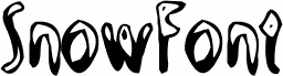 SnowFont
